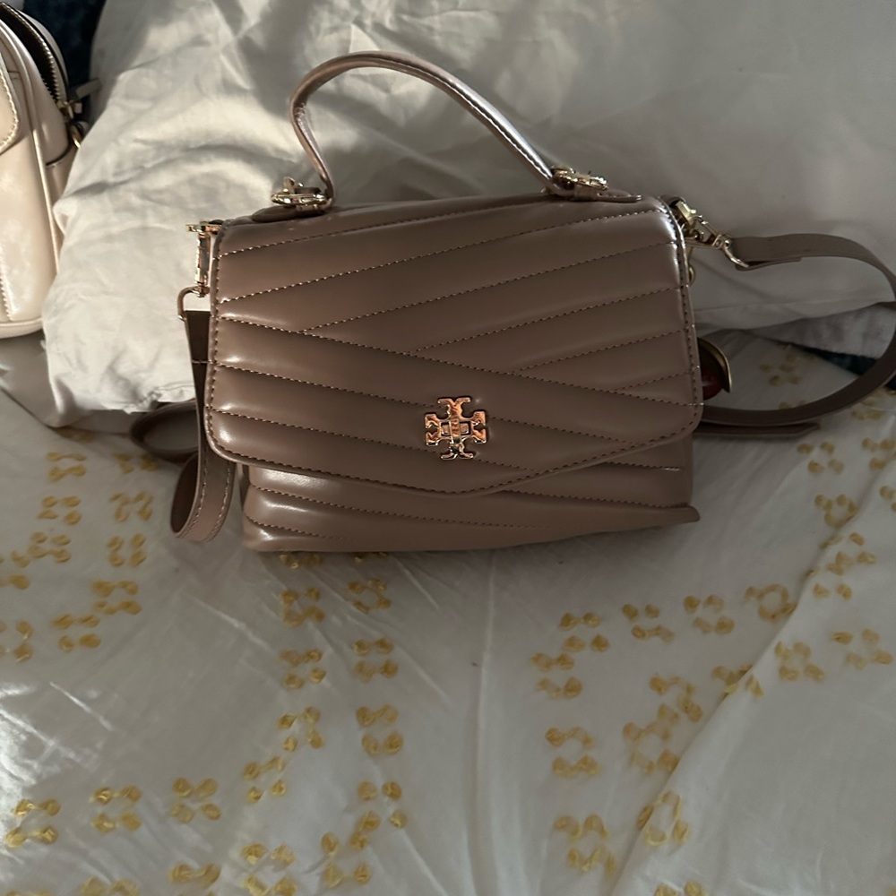 Tory Burch Brown Quilted Women's Bag